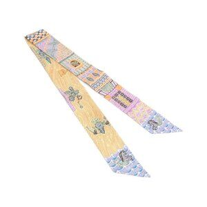 Hermes Super Silk Quest Scarf Vert